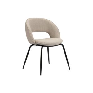 Pole to Pole eetkamerstoel Rainbow - beige (set van 2)