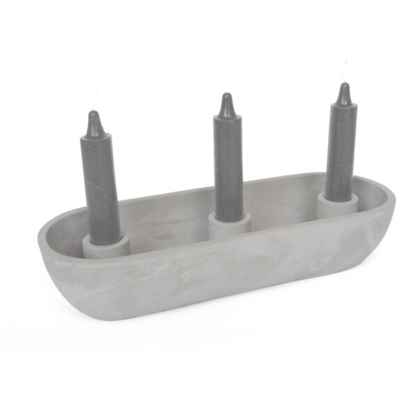 Leeff Carice L kaarsenhouder beton