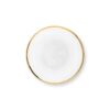 Vtwonen bord wit met gouden randje