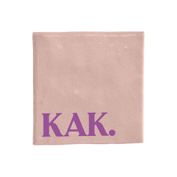 BONT tegeltje KAK roze