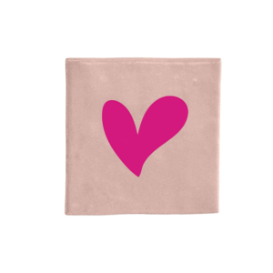 BONT tegeltje roze hartje