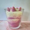 MadebyLL kaars Vanilla strawberry icecream