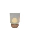 Home Society tafellamp Liro beige