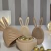 MadebyLL paasei met oren groot beige 3D print